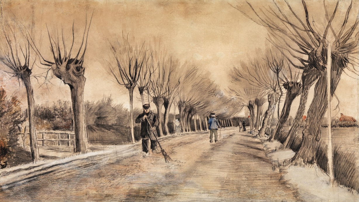 Road in Etten by Vincent van Gogh