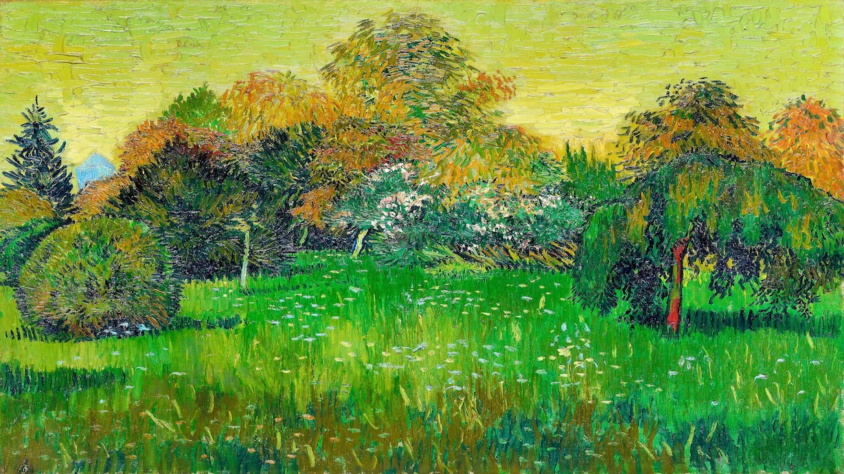The Poets Garden by Vincent van Gogh