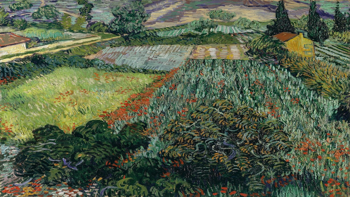 Field with Poppies by Vincent van Gogh