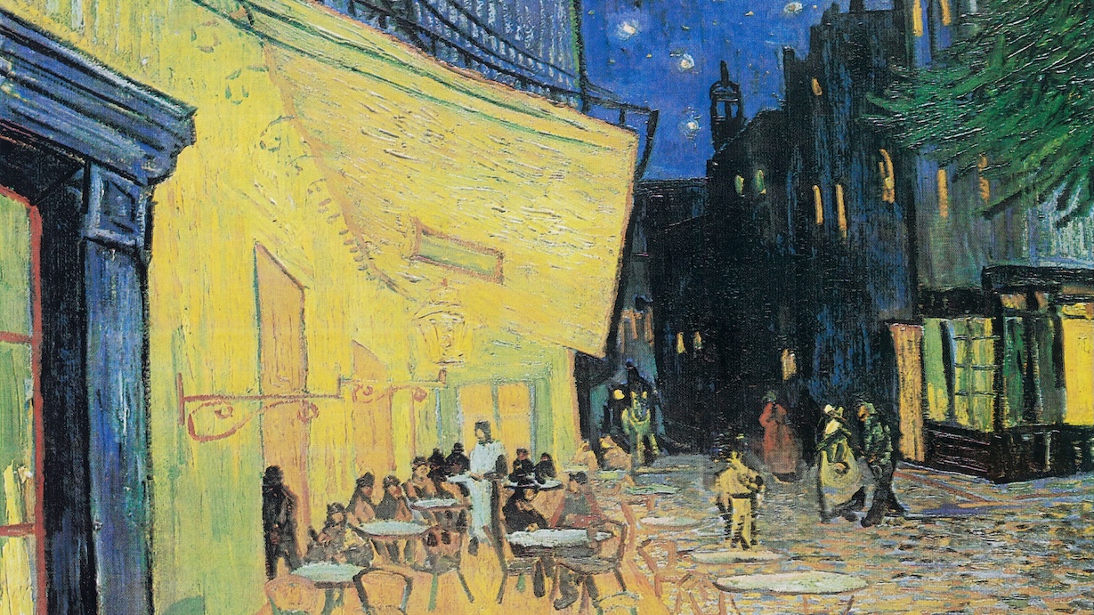 Café Terrace at Night by Vincent van Gogh