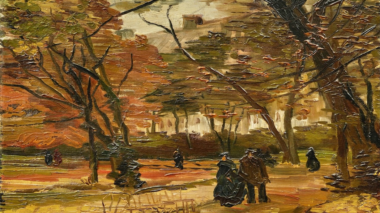 Park in Paris by Vincent van Gogh