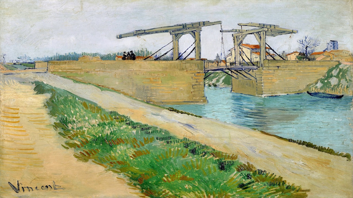 Langlois Bridge by Vincent van Gogh