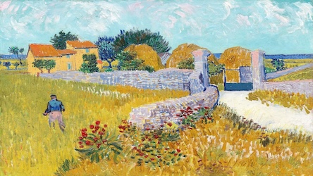 Farmhouse in Provence by Vincent van Gogh