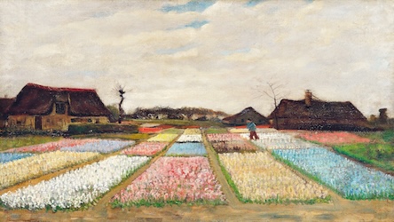 Flower Beds in Holland by Vincent van Gogh