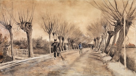 Road in Etten by Vincent van Gogh