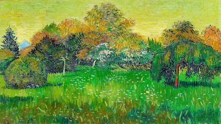 The Poets Garden by Vincent van Gogh
