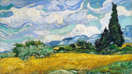 Wheat Field by Vincent van Gogh