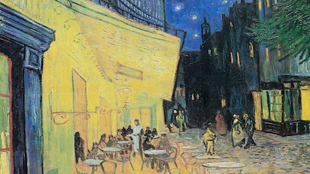 Café Terrace at Night by Vincent van Gogh