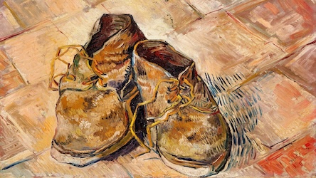 Shoes by Vincent van Gogh