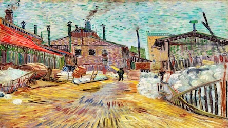 The Factory by Vincent van Gogh