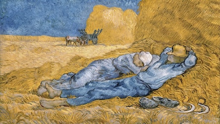 The Siesta by Vincent van Gogh