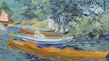 Bank of the Oise by Vincent van Gogh