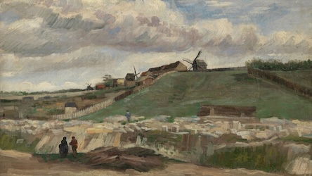 The Hill of Montmartre by Vincent van Gogh