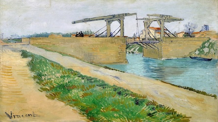 Langlois Bridge by Vincent van Gogh