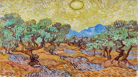 Olive Trees by Vincent van Gogh