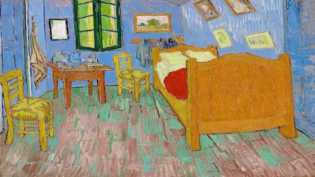 The Bedroom by Vincent van Gogh