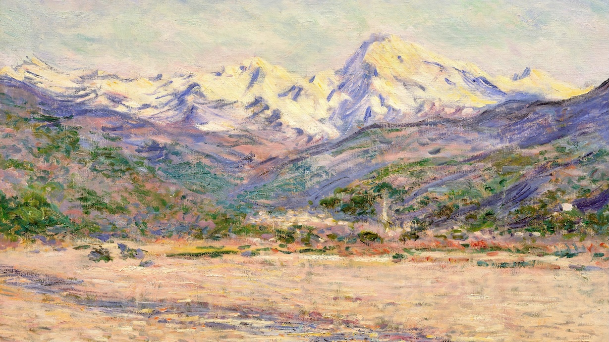 The Valley of the Nervia by Claude Monet