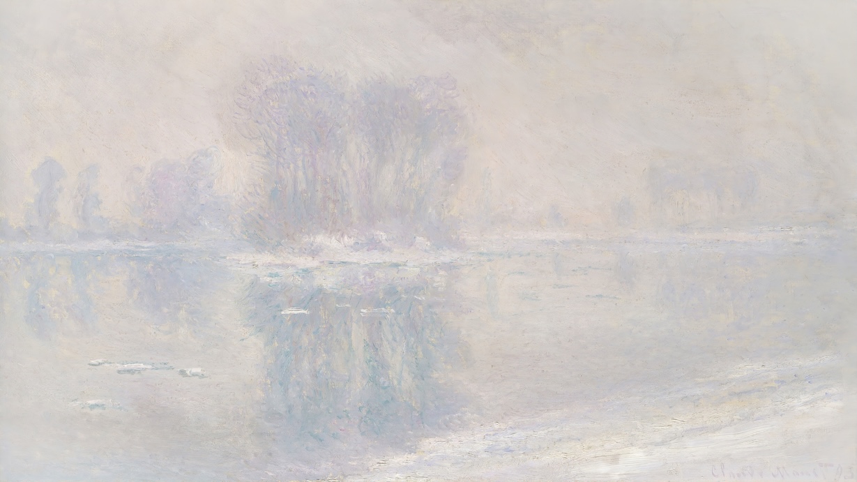 Ice Floes by Claude Monet