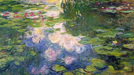 Water Lilies XVI by Claude Monet