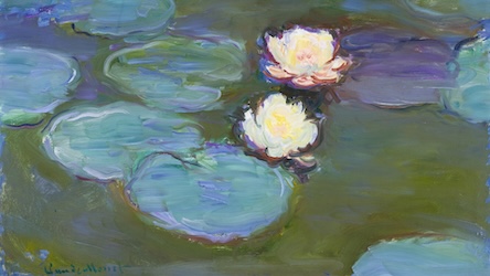 Water Lilies IX by Claude Monet