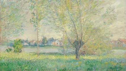 The Willows by Claude Monet
