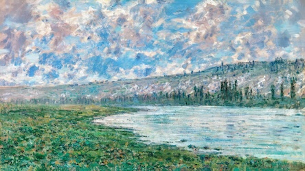 The Seine by Claude Monet