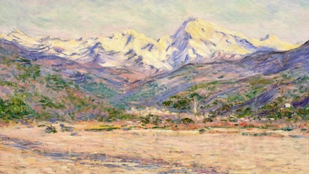 The Valley of the Nervia by Claude Monet