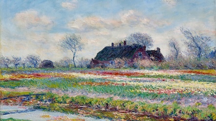Tulip Fields by Claude Monet