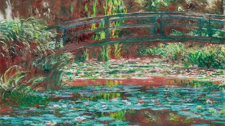 Water Lily Pond by Claude Monet