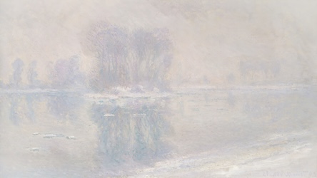 Ice Floes by Claude Monet