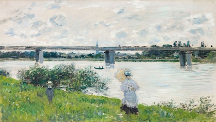 The Promenade by Claude Monet