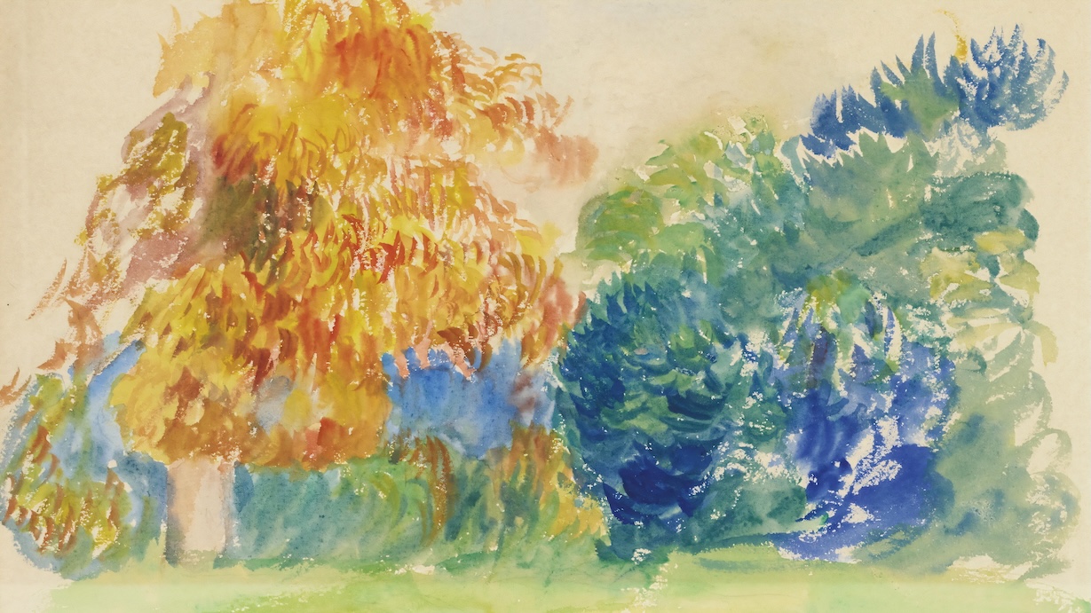 Riverside Landscape by Pierre-Auguste Renoir