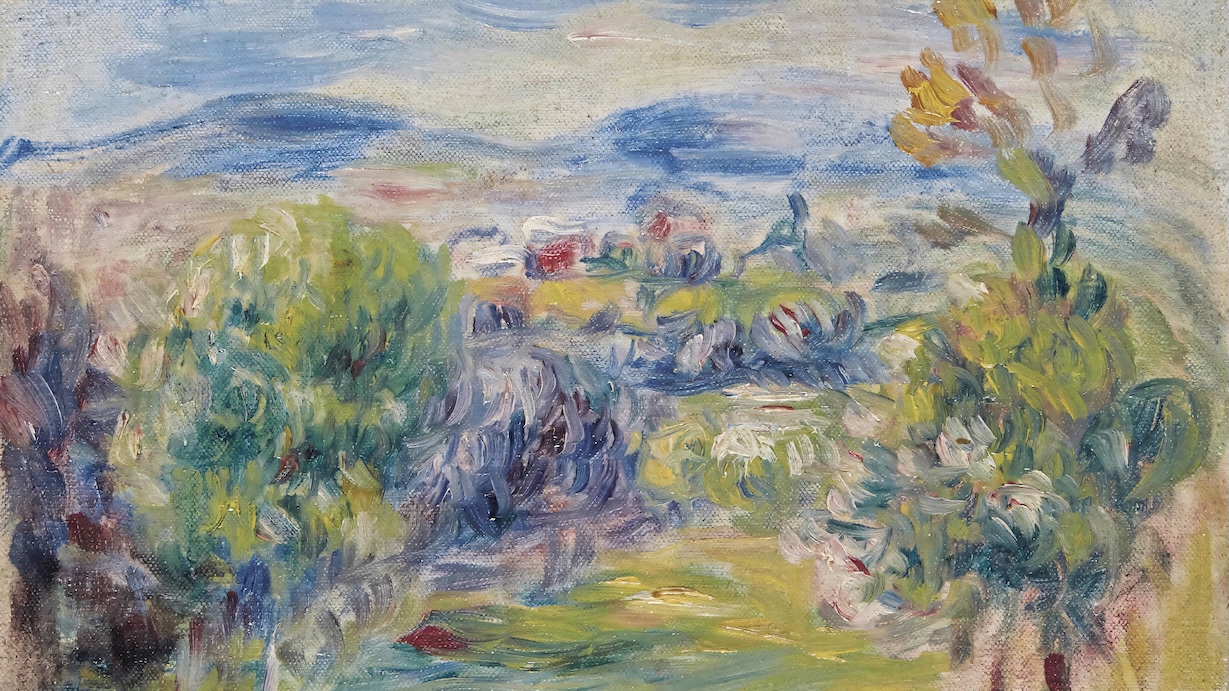 Country Path by Pierre-Auguste Renoir