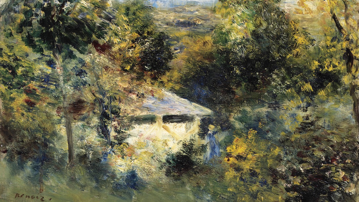 Riverside Café by Pierre-Auguste Renoir