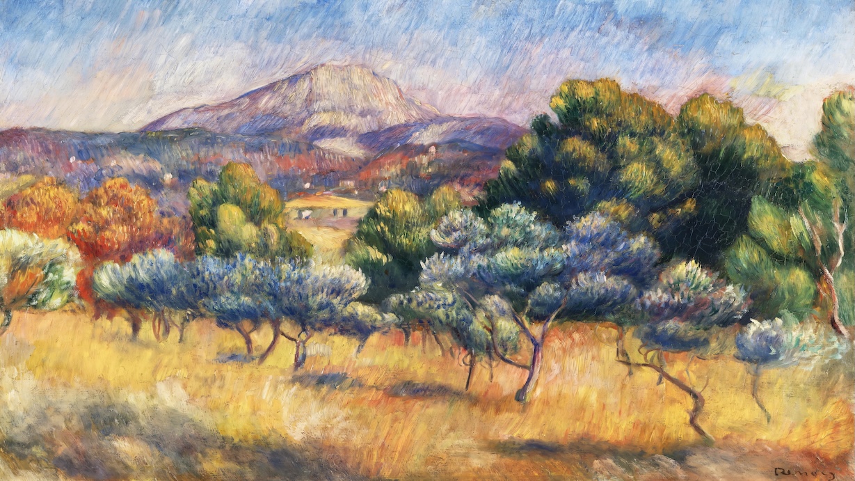 Summer Landscape by Pierre-Auguste Renoir