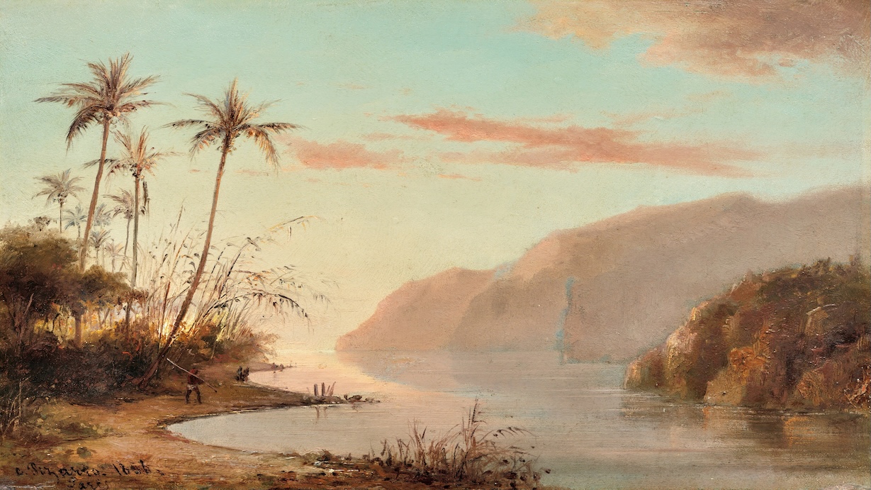 Virgin Islands Creek by Camille Pissarro