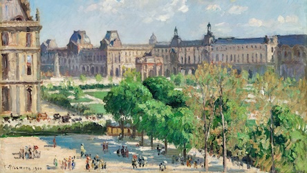 Place du Carrousel, Paris by Camille Pissarro