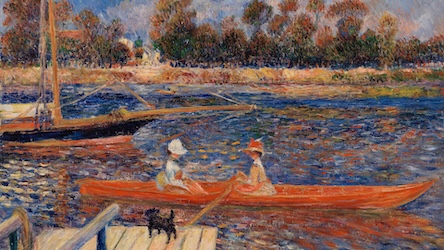 Summer Gathering by Pierre-Auguste Renoir