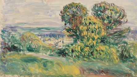 Woodland Path by Pierre-Auguste Renoir