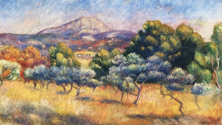 Summer Landscape by Pierre-Auguste Renoir