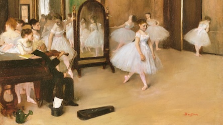 The Dancing Class by Edgar Degas