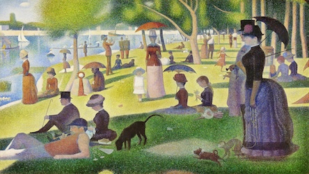 A Sunday Afternoon by Georges Seurat