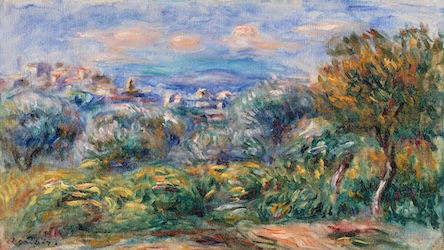 Impressionist Landscape by Pierre-Auguste Renoir