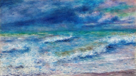 Seascape by Pierre-Auguste Renoir