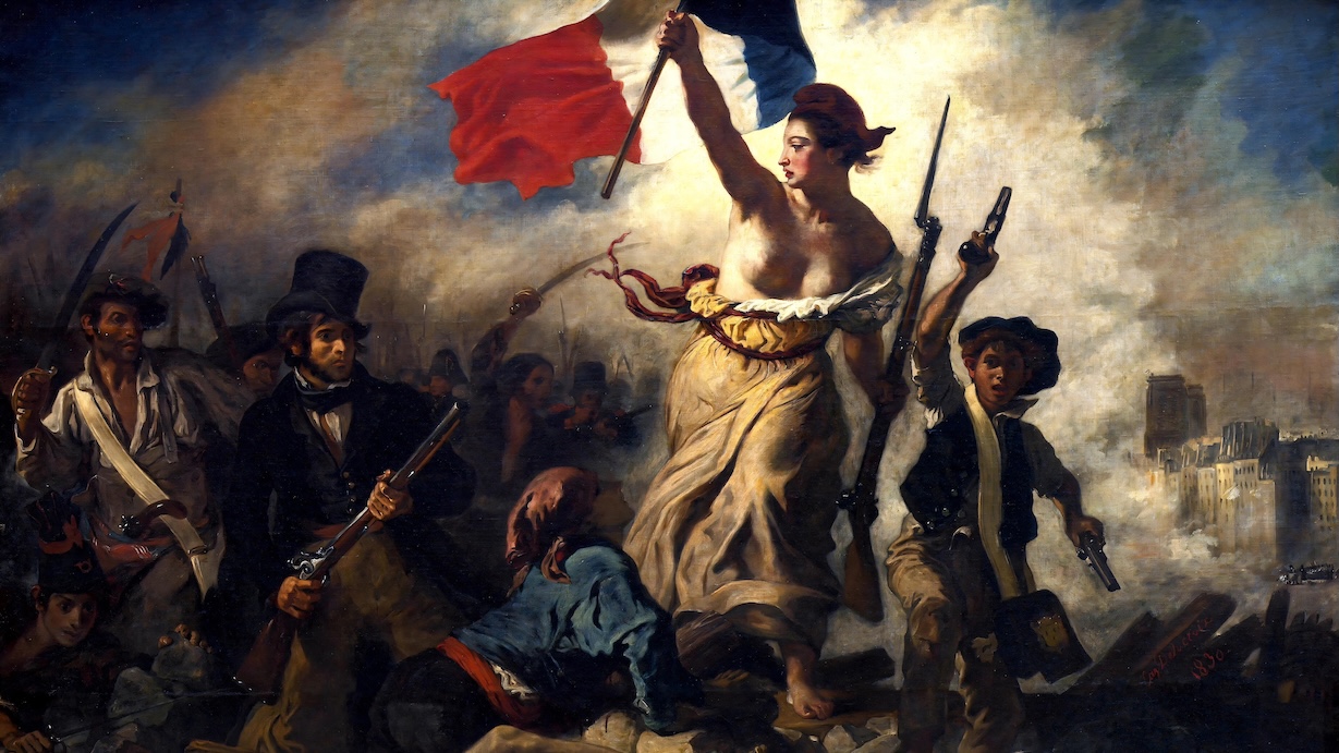 Liberty Leading the People by Eugène Delacroix