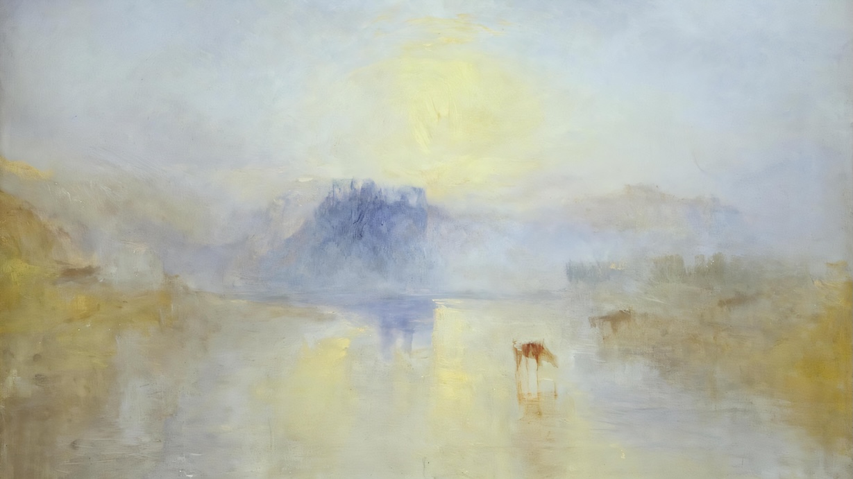 Norham Castle, Sunrise by J.M.W. Turner