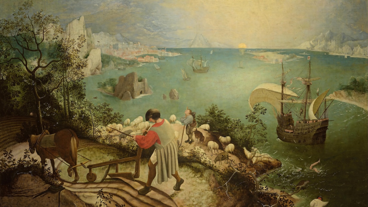 Landscape with the Fall of Icarus by Pieter Bruegel the Elder
