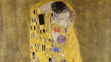 The Kiss by Gustav Klimt