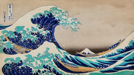 The Great Wave off Kanagawa by Katsushika Hokusai