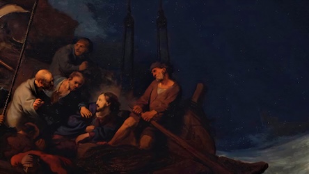Christ in the Storm on the Sea of Galilee by Rembrandt van Rijn